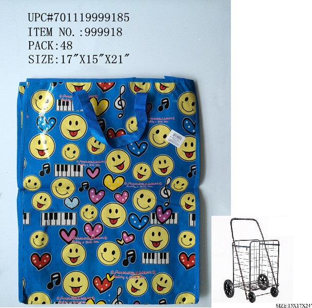 15X17X21"OPEN BAG FIT LARGE SHOPPING CART