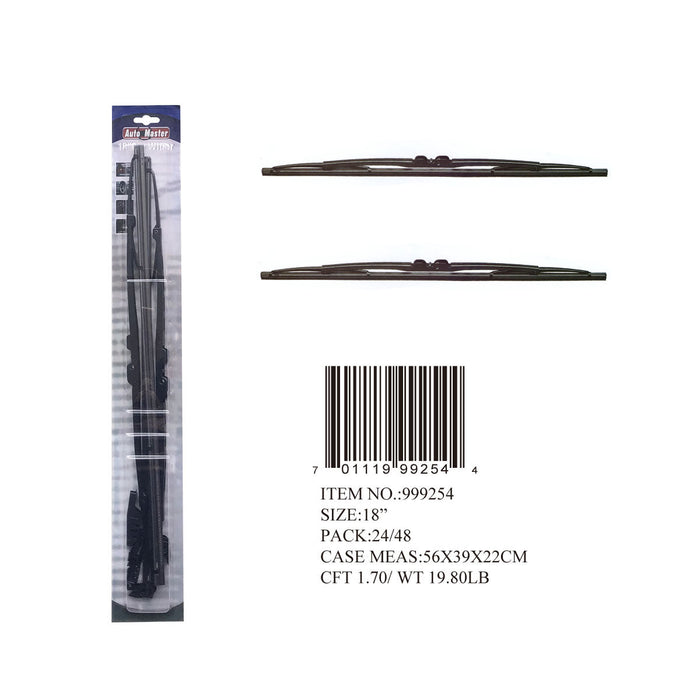 18" 2PC CAR WINDSHIELD WIPER
