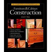 Cover of The Complete Illustrated Guide to Furniture & Cabinet Construction practice exam with images of wooden furniture pieces
