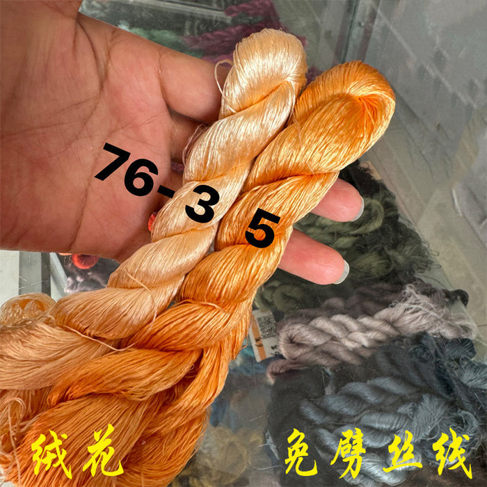 400m Suzhou Embroidery Monofilament Untwisted Mulberry Silk Thread(set76) - Ronghua Threads