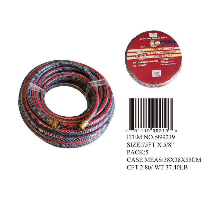 75FT PVC GARDENING WATER HOSE