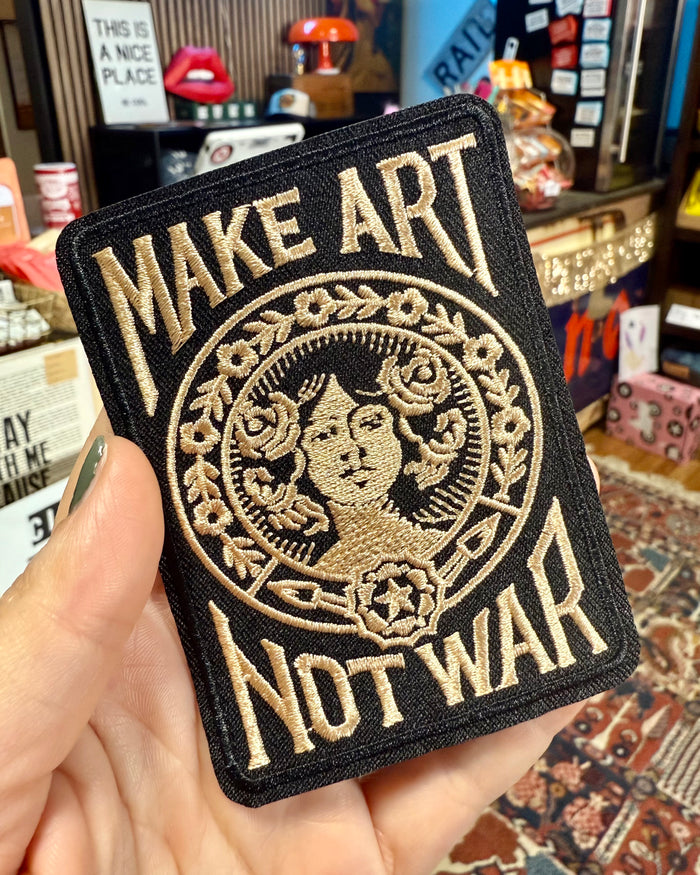Make Art Not War Patch