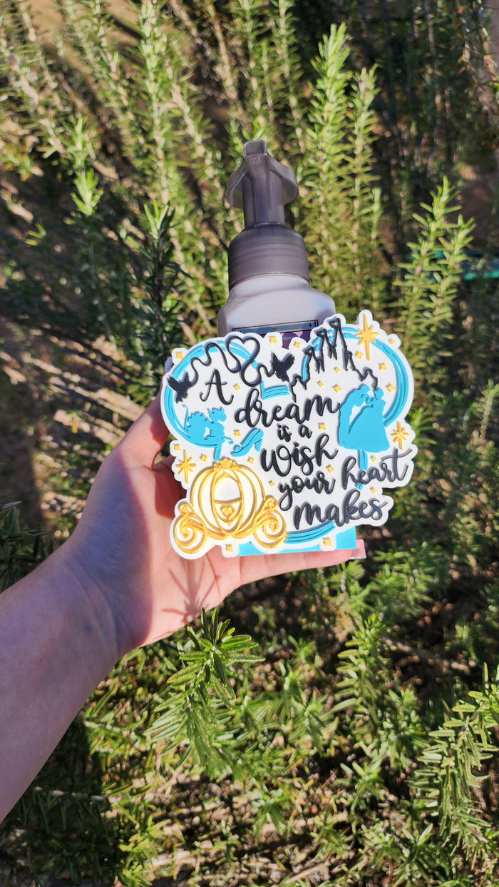 A Dream Is A Wish Bath and Body Foam Soap Holder