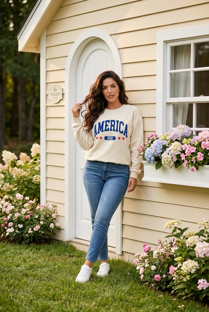 America stars 250 years sweatshirt