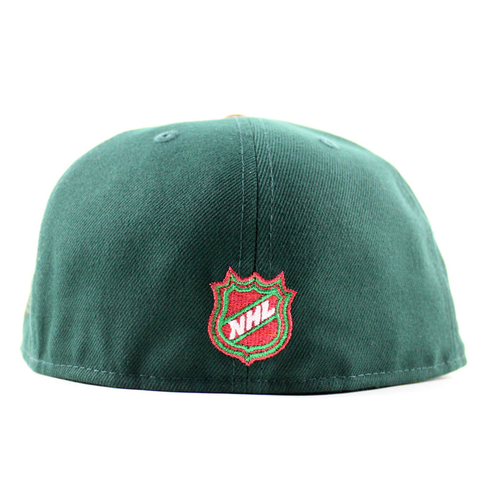 Anaheim Ducks A Mighty Decade New Era 59Fifty Fitted Hat (Dark Green Gray Under brim)