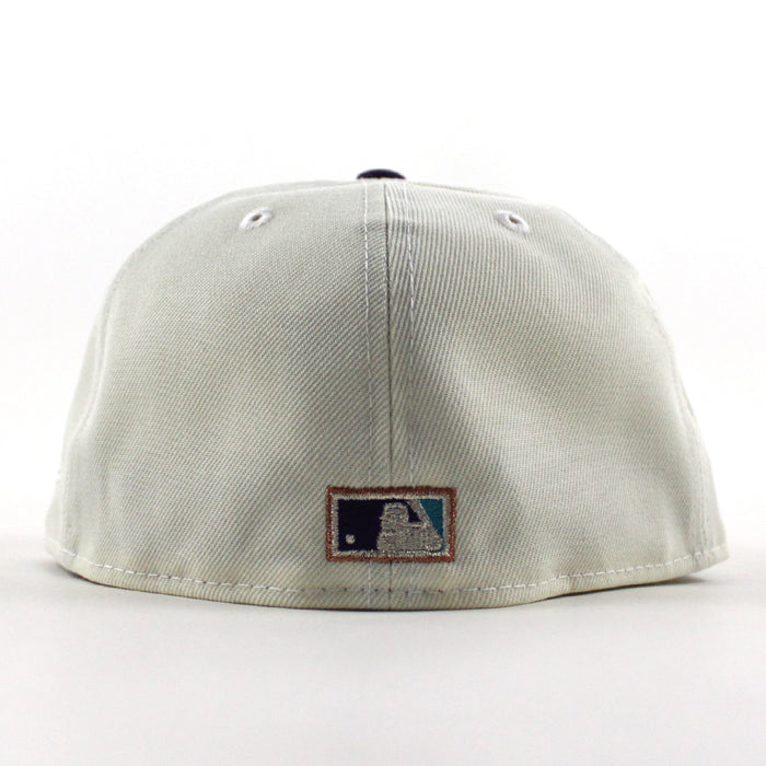 Arizona Diamondbacks 1998 Inaugural Season New Era 59Fifty Fitted Hat (Chrome Purple Gray Under Brim)