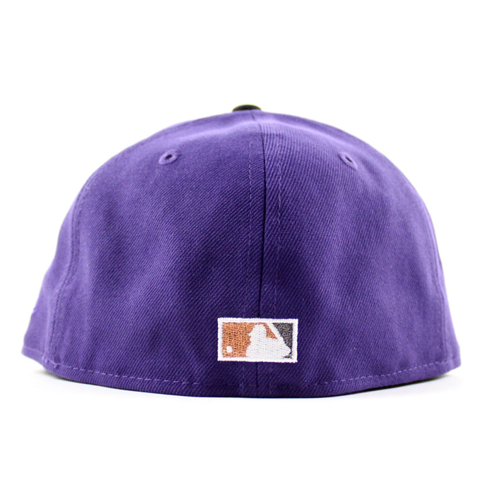 Arizona Diamondbacks 1998 Inaugural Season New Era 59Fifty Fitted Hat (Purple Black Gray Under Brim)