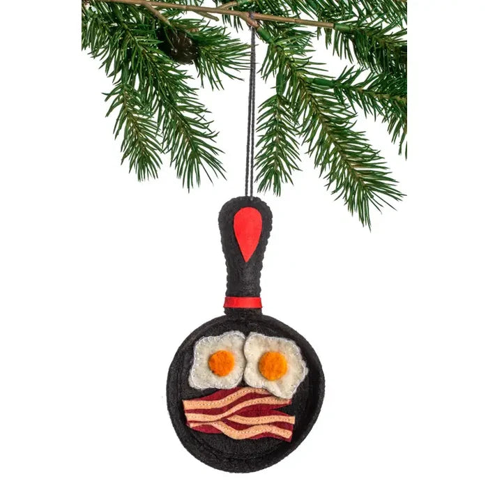 Bacon and Eggs Ornament