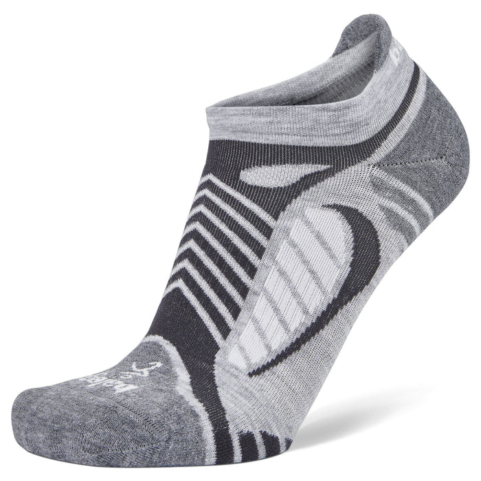 Balega Ultralight No Show Tab Apparel Balega Grey/White Small