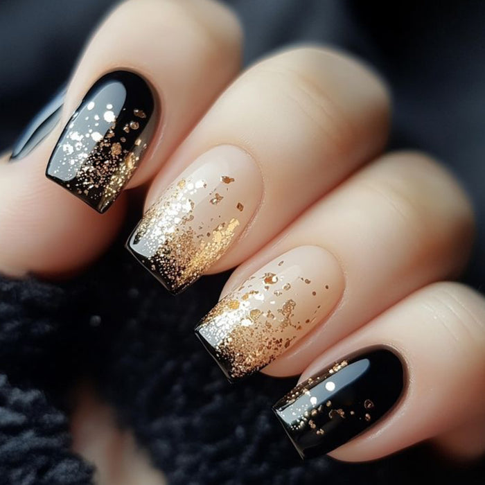 Black French Edge Gold
