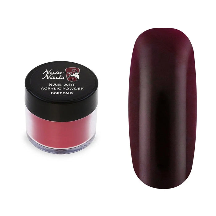 Bordeaux Acrylic Powder - 12g Naio Nails