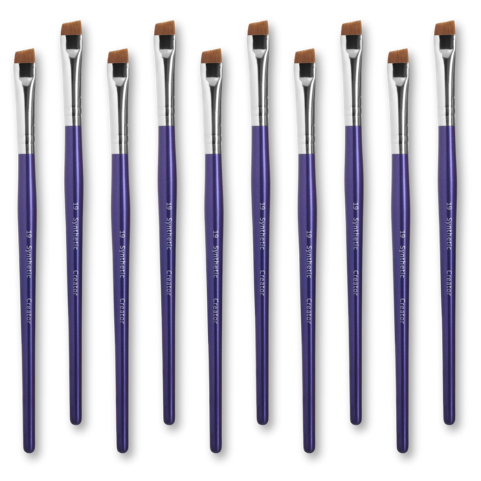 Brush Synthetic Creator №19 Set of 10