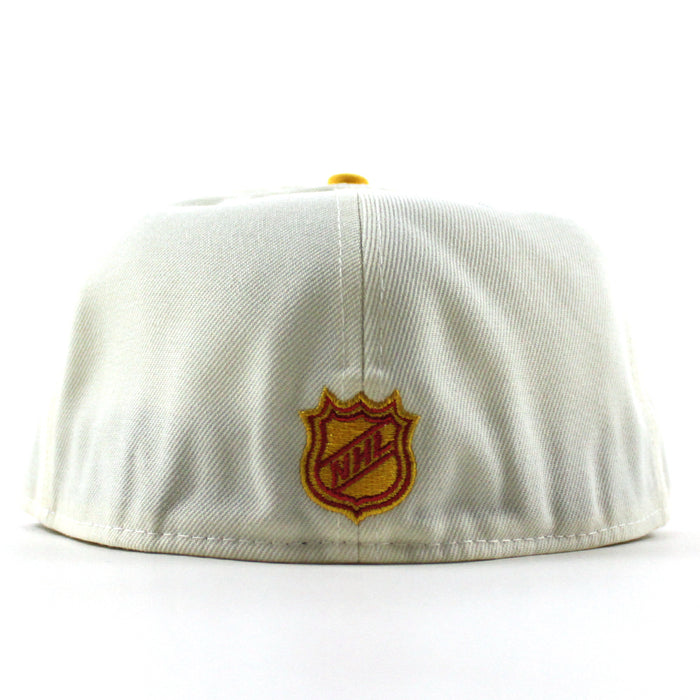 Buffalo Sabres Sword Patch New Era 59Fifty Fitted Hat (Chrome White Black Gray Under brim)