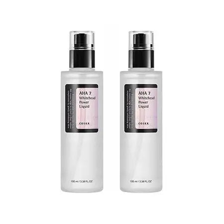 2 Pack COSRX AHA 7 Whitehead Power Liquid 100ml Set - DOKAN