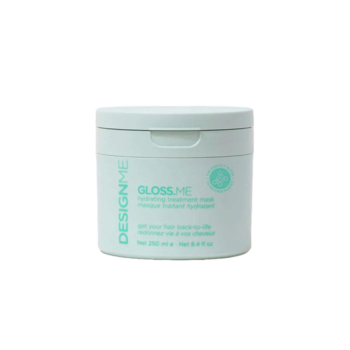 Design.Me Gloss.Me Hydrating Treatment Mask 8.4oz - Design.Me | Available at Artisan Hair Cary, Cary, NC