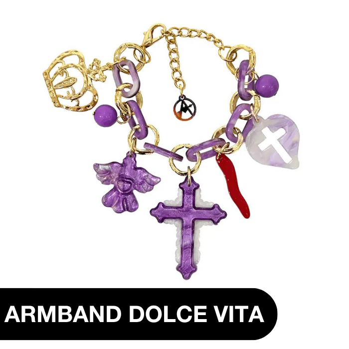 DOLCE VITA ARMBAND LILA