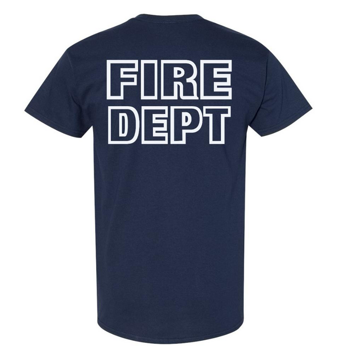 Custom Fire Department Duty Short Sleeve Shirt Firefighter Uniform