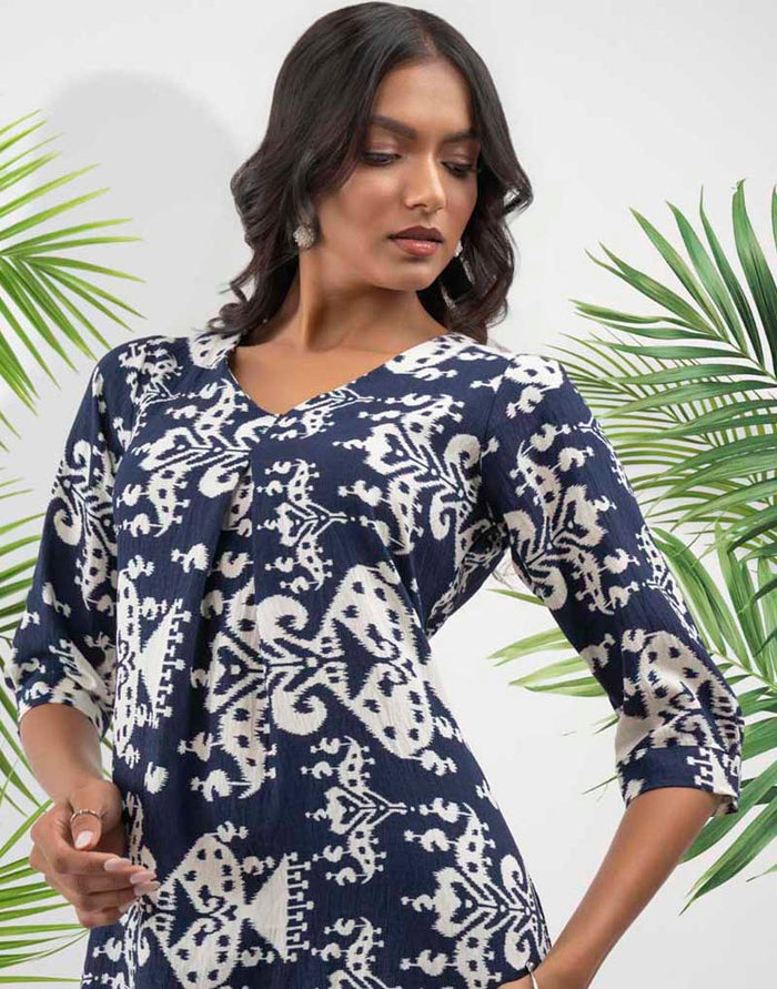 GIVO PRINTED DRESS