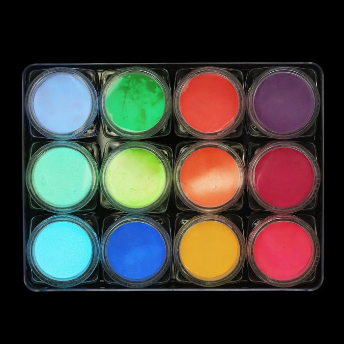 Glow in the Dark Pigment Set - NGS-002 - Superfine Naio Nails