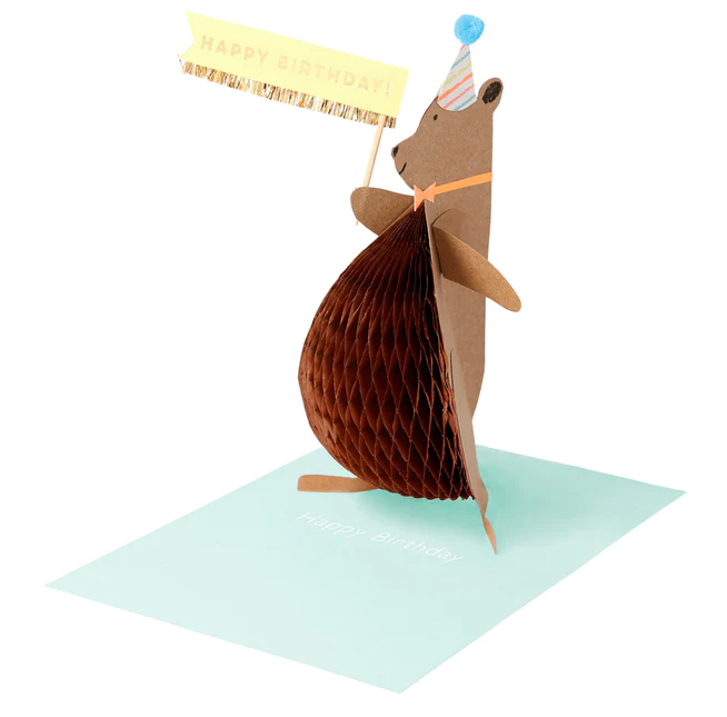 Greeting Card - Honey Bear