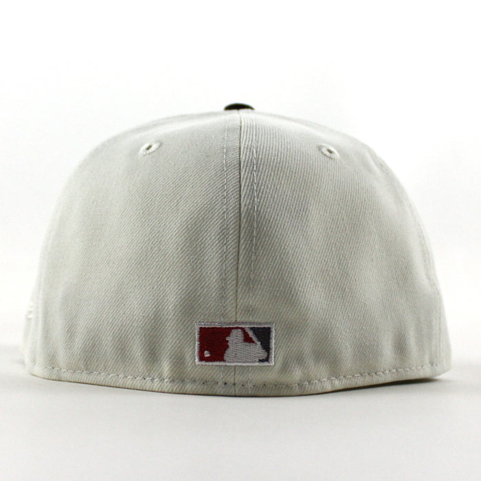 Houston Astros 35 Great Years New Era 59Fifty Fitted Hat (Chrome White Black Gray Under Brim)