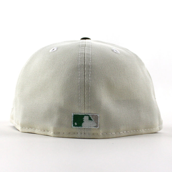 Houston Astros 45TH Anniversary New Era 59Fifty Fitted Hat (Chrome White Black Green Under Brim)