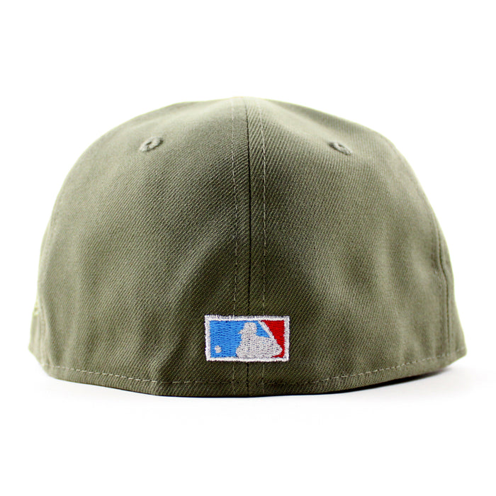 Houston Astros 45th Anniversary New Era 59Fifty Fitted Hat (Olive Navy Gray Under Brim)