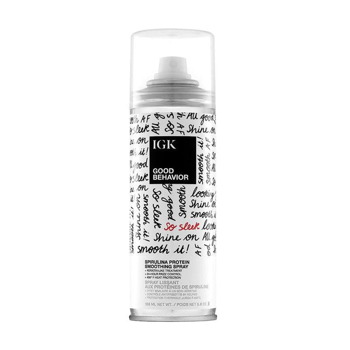 IGK GOOD BEHAVIOR Spirulina Protein Smoothing Spray 5.6oz - IGK | Artisan Hair Cary, Cary NC