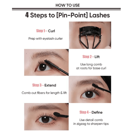 Judydoll Pin Point Mascara 6g ماسكارا جوديدول بين بوينت - Princess Cosmetics Qatar