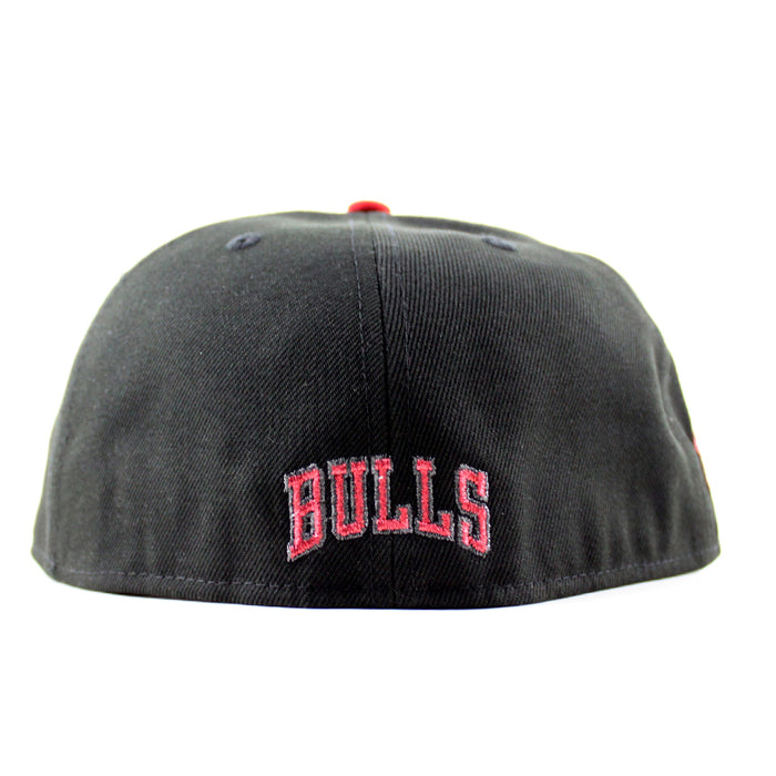 KATAKANA Chicago Bulls Hyperfly New Era 59fifty Fitted Hat (Black Gray Under Brim)