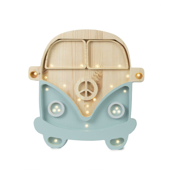 Retro Blue Wood