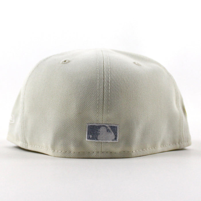 Los Angeles Dodgers 40th Anniversary New Era 59Fifty Fitted Hat (Chrome White Sky Blue Kelly Green Under Brim)