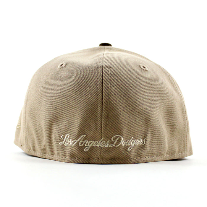 Los Angeles Dodgers Viva La Dodgers New Era 59Fifty Fitted Hat (Camel Burnt Wood Gray Under Brim)
