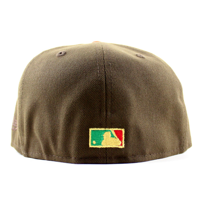 Los Angeles Dodgers VIVA La Dodgers New Era 59Fifty Fitted Hat (Walnut Mountain Green Sky Blue Under Brim)