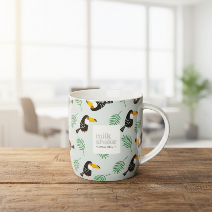 love milk_shake® toucan rainforest mug