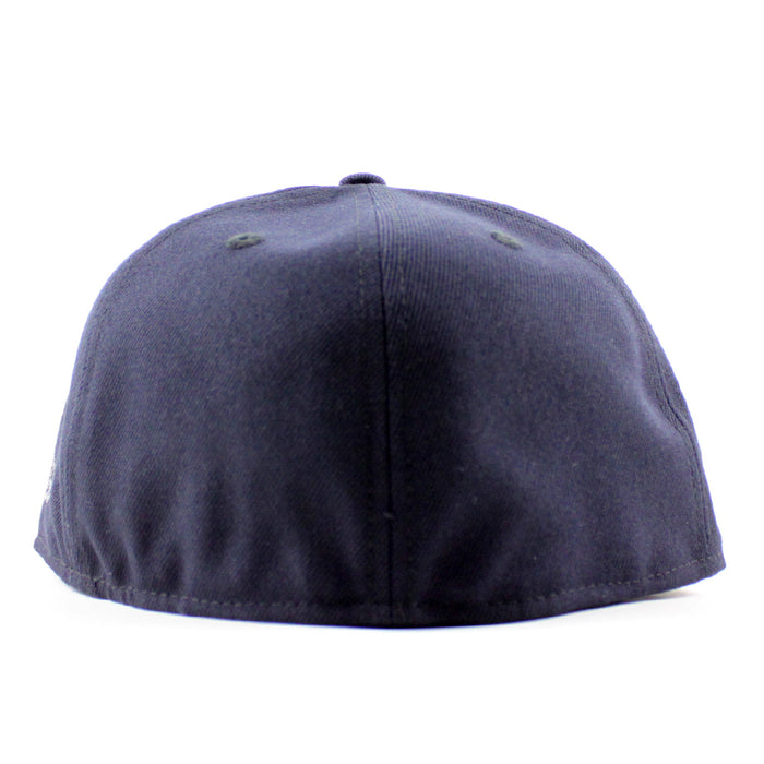 MAJOR LEAGUE Wild Thing New Era 59Fifty Fitted Hat (Navy Green Under Brim)