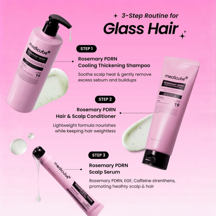 Medicube Rosemary PDRN Scalp Serum 20ml مصل فروة الرأس من ميديكيوب روزماري PDRN - Princess Cosmetics Qatar