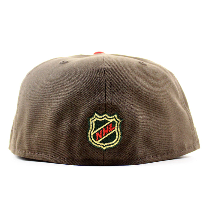 Minnesota Wild All Star Game New Era 59Fifty Fitted Hat (Walnut Gray Under brim)