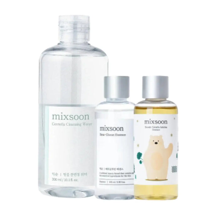 MIXSOON Cleansing Water, Glucan Essence & Centella Asiatica Essence - DOKAN