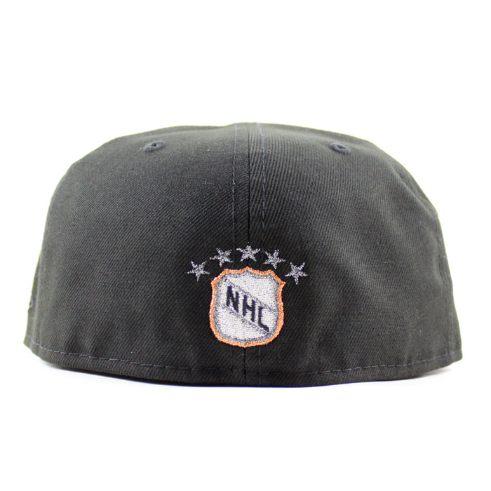 Nashville Predators 10 Years Patch New Era 59Fifty Fitted Hat (Black Gray Under brim)
