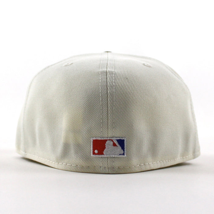 New York Mets 1969 World Series New Era 59Fifty Fitted Hat (Chrome White Black Green Under Brim)