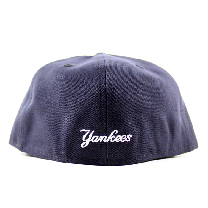 New York Yankees New Era 59Fifty Fitted Hat (Navy Green Under Brim)