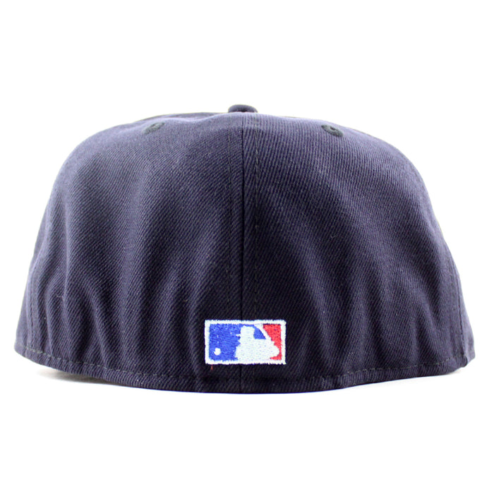 New York Yankees Statue of Liberty Highlander New Era 59Fifty Fitted Hat (Navy Gray Under Brim)