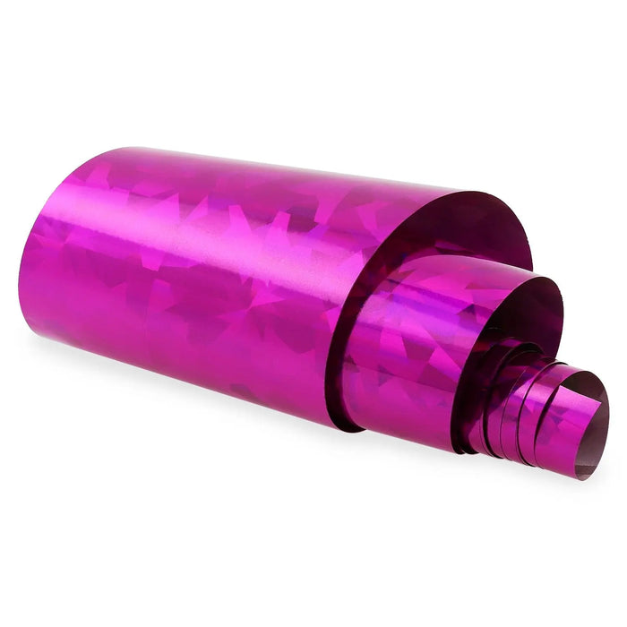 NF-010 Fuchsia Geometric - Transfer Foil Strip Naio Nails