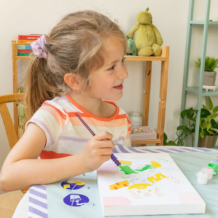 La Petite Epicerie - Paint-By-Number Kit - Little Tiger - Lifestyle Cut 5