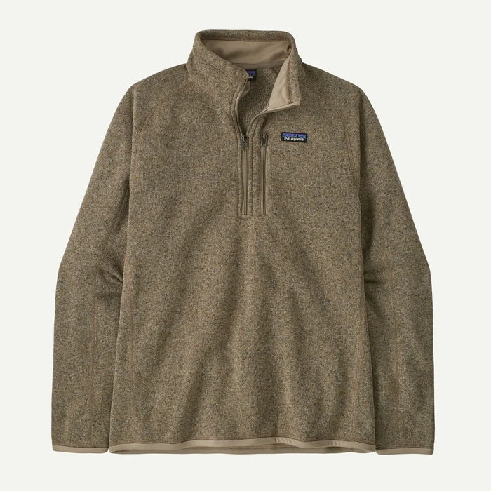 Patagonia Men's Better Sweater 1/4 Zip Apparel Patagonia Seabird Grey/Seabird Grey-SBGR Small