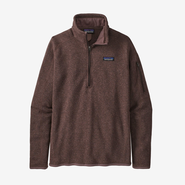 Patagonia Women's Better Sweater 1/4 Zip Apparel Patagonia Dusky Brown-DUBN XSmall