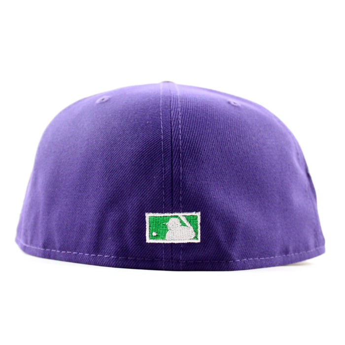 Philadelphia Phillies 1959 All Star Game 59Fifty New Era Fitted Hat (Purple Green Under Brim)