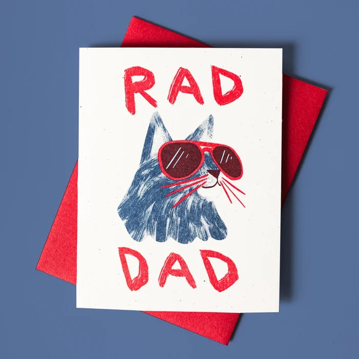 Rad Dad Greeting Card