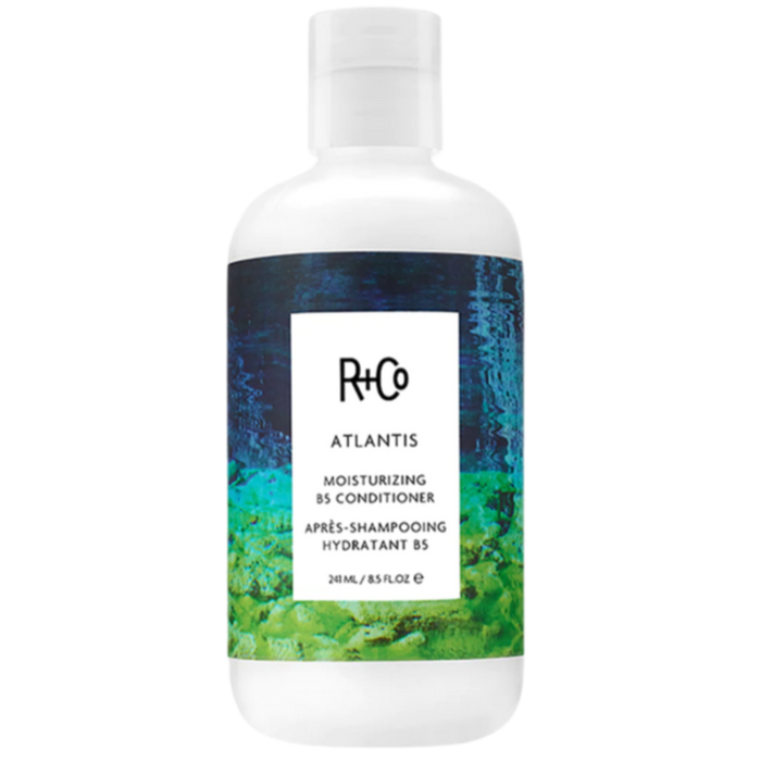 R+Co ATLANTIS conditioner, moisturizing conditioner for dry hair, B5 conditioner for hydration, frizz control conditioner, split end repair hair product, deep hydration hair conditioner, nourishing conditioner for damaged hair, color safe moisturizing conditioner, hydrating conditioner with Pro Vitamin B5